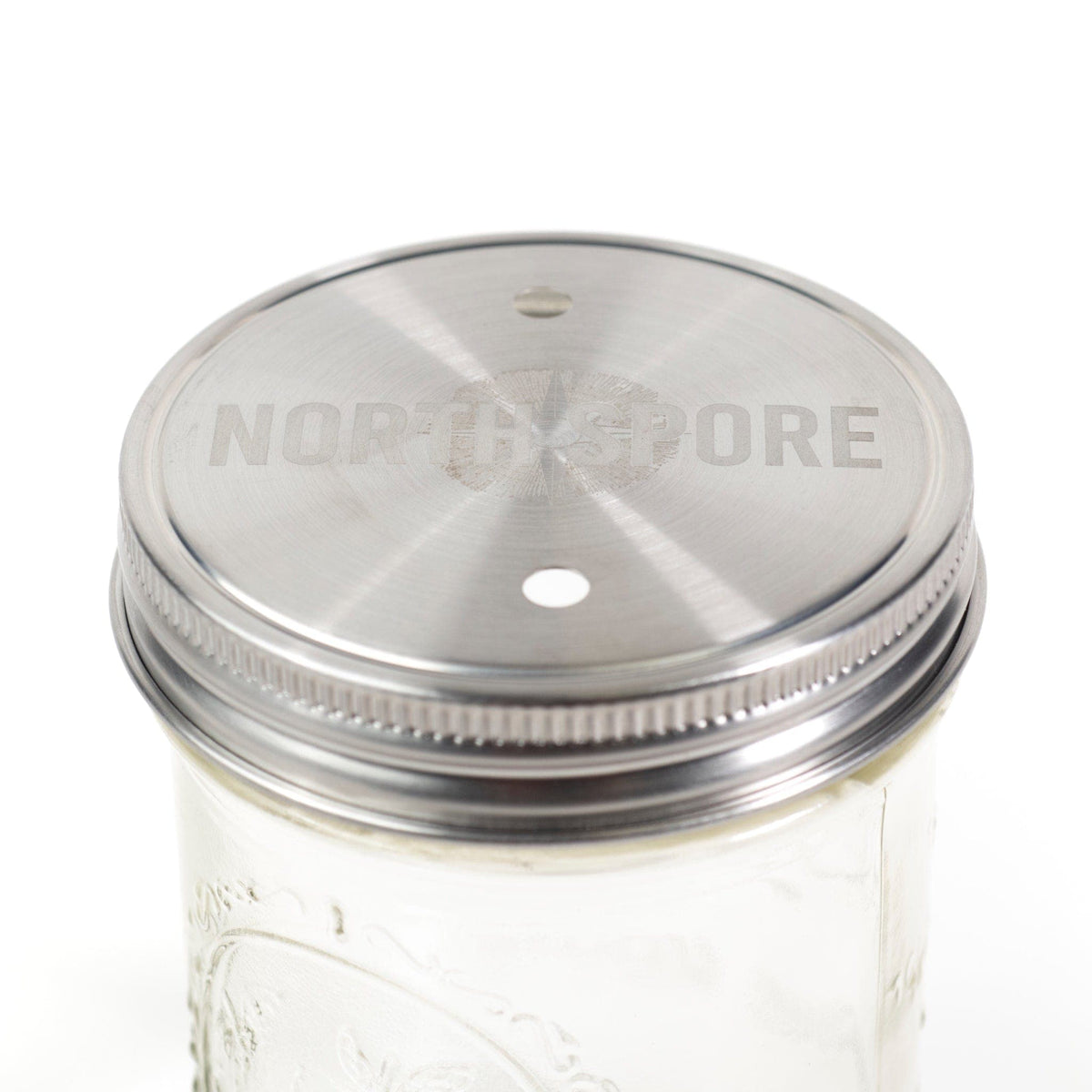 Wholesale | 'Wide' Jar Lid w/ Port & Filter (6 ct)