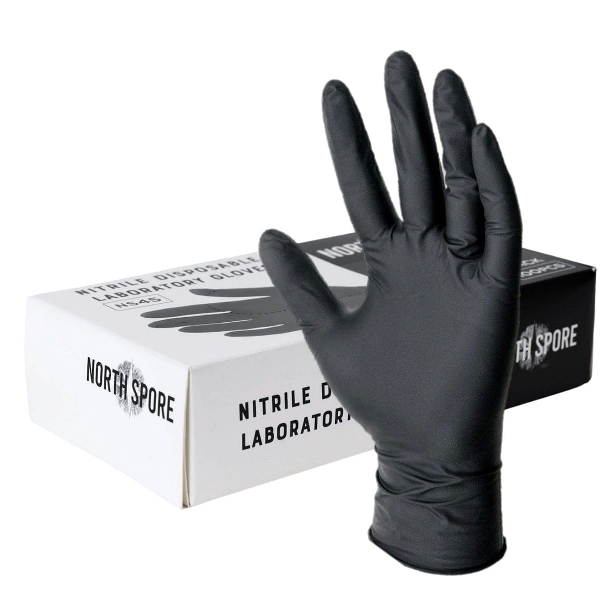 Wholesale | Black Nitrile Gloves (100 ct)