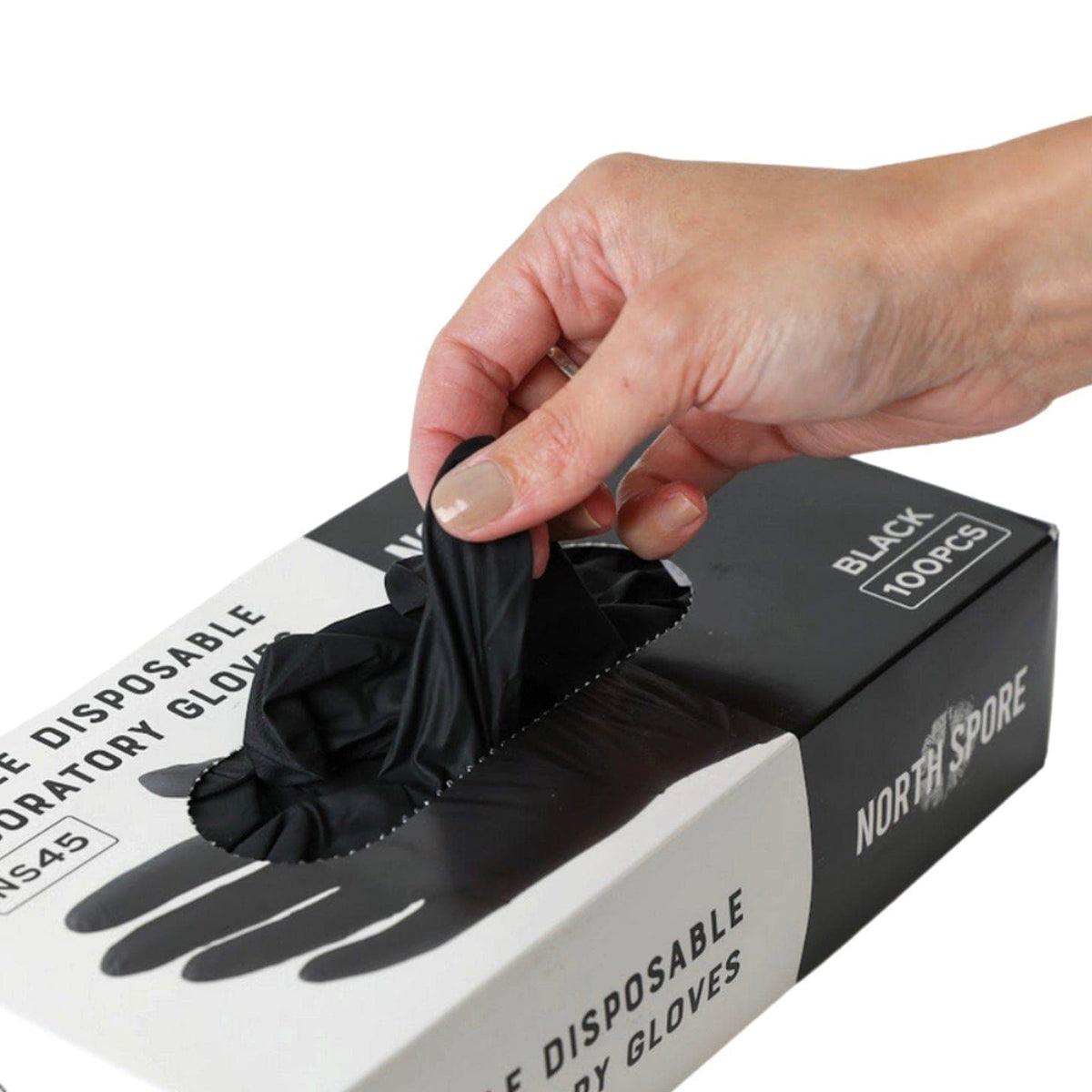 Wholesale | Black Nitrile Gloves (100 ct)