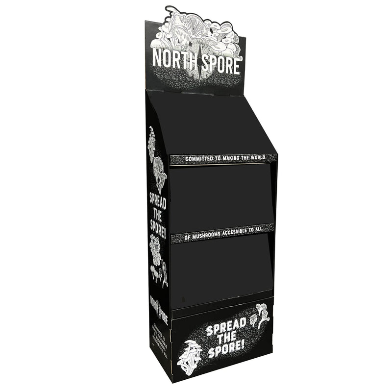 Retail Wholesale | Corrugated 3-Shelf Floor Display