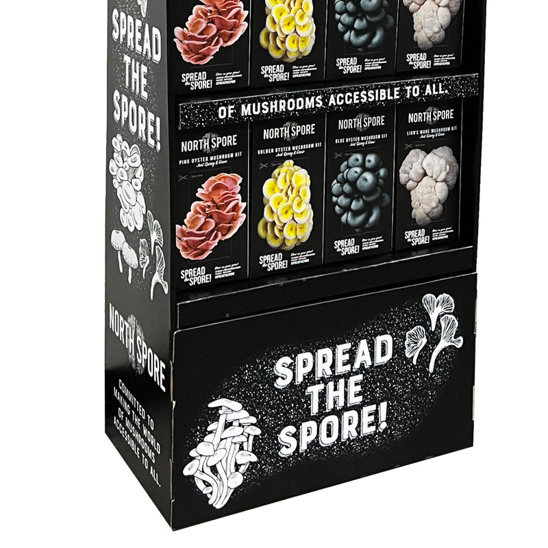 Retail Wholesale | Spray & Grow Kit 3-Shelf Floor Display