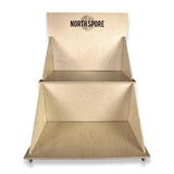 Image thumbnail: Retail Wholesale | Wooden 2-Shelf Countertop Display