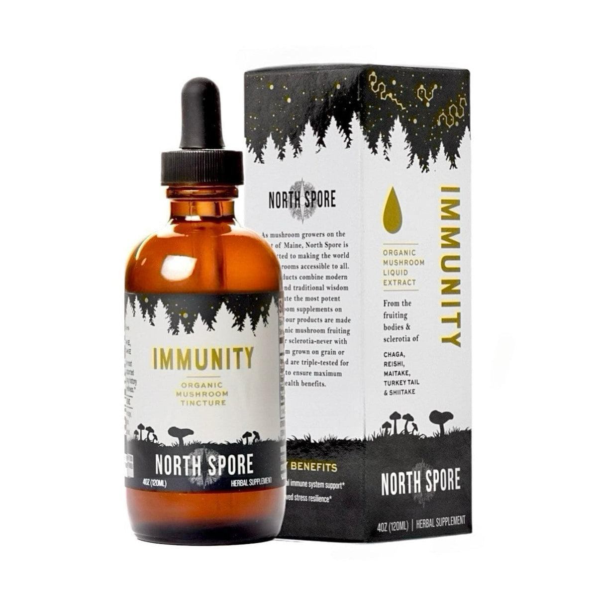 Wholesale | Organic Immunity Blend Mushroom Extract Tincture