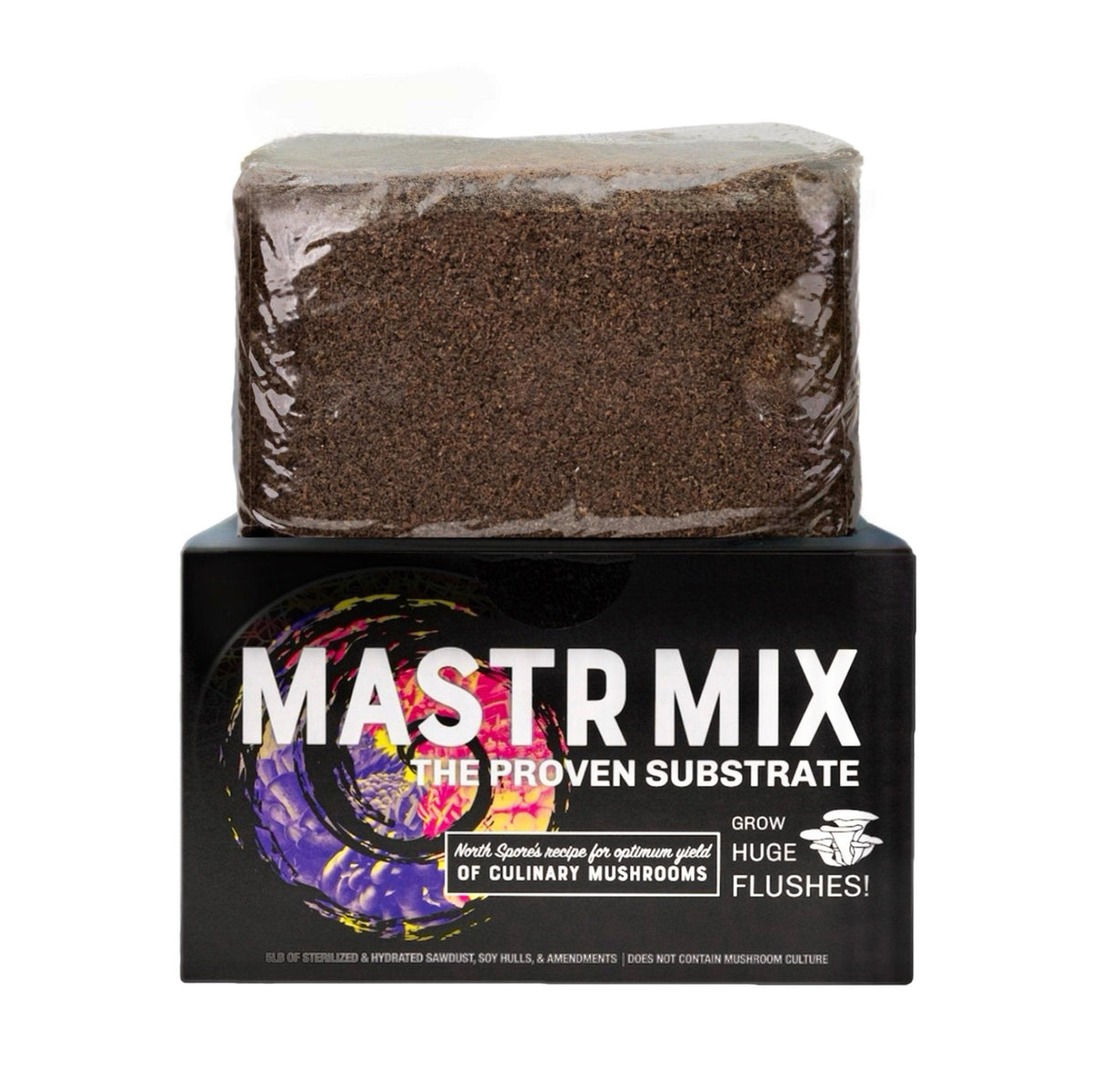 Wholesale | 'Mastr Mix' Sterile Soyhull & Hardwood Bulk Substrate